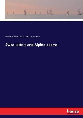 Book cover for Swiss letters and Alpine poems