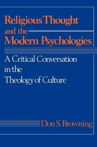 Cover of Religious Thought and the Modern Psychologies