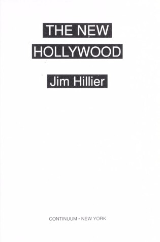 Cover of The New Hollywood