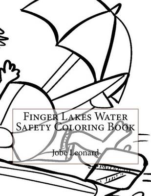 Book cover for Finger Lakes Water Safety Coloring Book