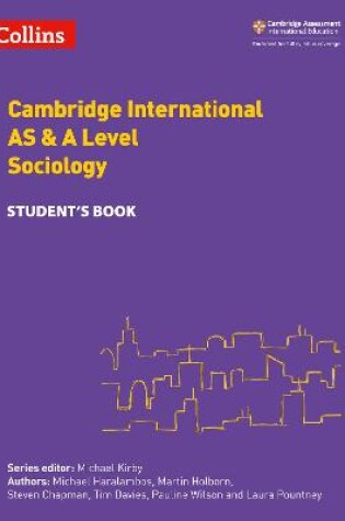 Cover of Cambridge International AS & A Level Sociology Student's Book