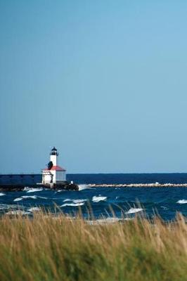 Book cover for Michigan City Lighthouse - Lined Notebook with Margins