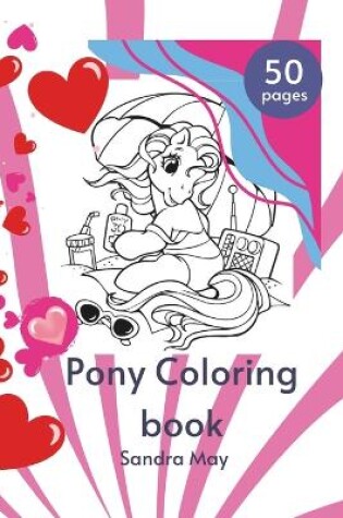 Cover of Pony coloring book