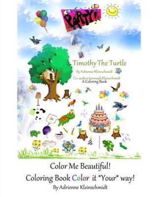 Book cover for Timothy the Turtle a Coloring Book