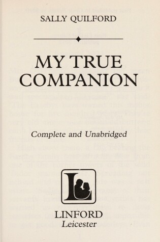 Cover of My True Companion