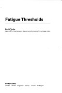Book cover for Fatigue Thresholds