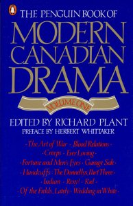 Book cover for Penguin Book of Modern Canadian Drama