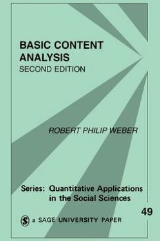 Cover of Basic Content Analysis