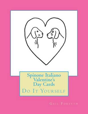 Book cover for Spinone Italiano Valentine's Day Cards