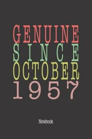 Cover of Genuine Since October 1957