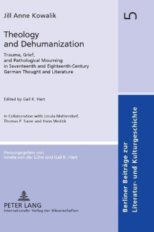 Cover of Theology and Dehumanization