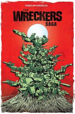 Book cover for Transformers The Wreckers Saga