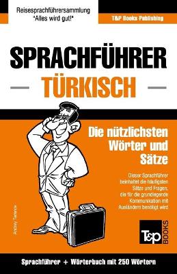 Book cover for Sprachfuhrer Deutsch-Turkisch und Mini-Woerterbuch mit 250 Woertern