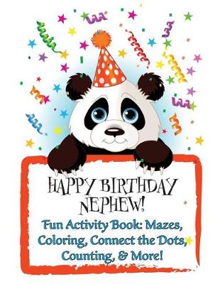 Book cover for HAPPY BIRTHDAY NEPHEW! (Personalized Birthday Books for Boys)