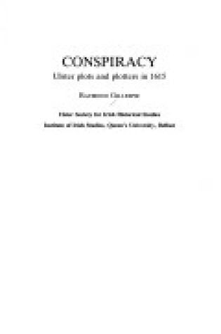 Cover of Conspiracy