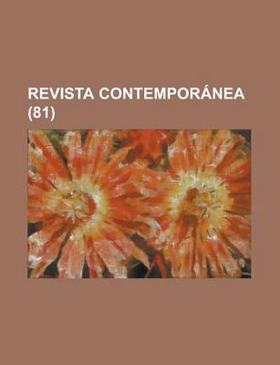 Book cover for Revista Contemporanea (81)