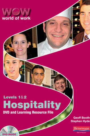 Cover of World of Work DVD and Learning Resource File: Hospitality Levels 1 & 2