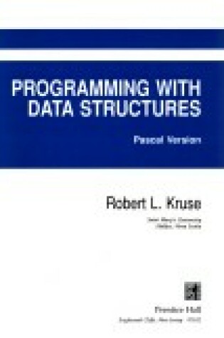 Cover of Programming with Data Structures