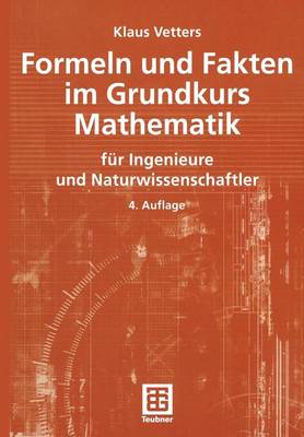 Cover of Formeln Und Fakten Im Grundkurs Mathematik