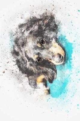 Book cover for Painted Pet Dog Gazing at You Journal