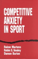 Book cover for Competitive Anxiety in Sport