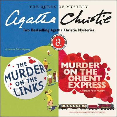 Book cover for The Murder on the Links & Murder on the Orient Express