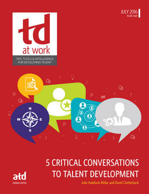 Book cover for 5 Critical Conversations to Talent Development
