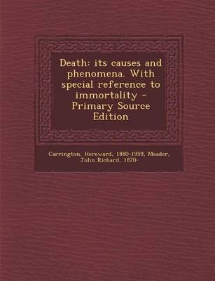 Book cover for Death