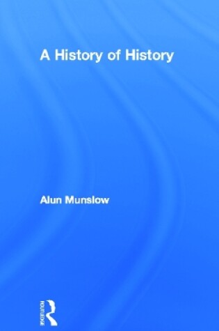 Cover of A History of History