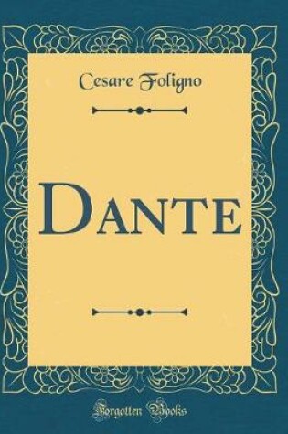 Cover of Dante (Classic Reprint)