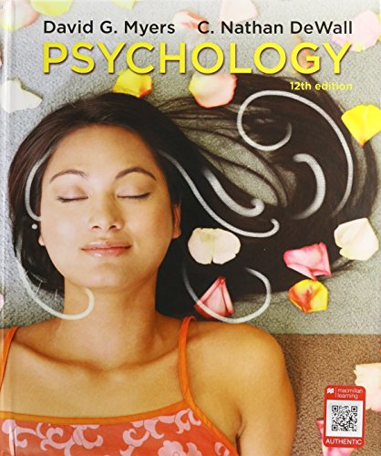 Book cover for Psychology 12e & Launchpad for Psychology (Six Months Access)