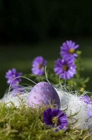 Cover of Purple Flowers and an Easter Egg in the Grass