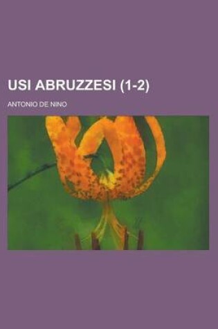 Cover of Usi Abruzzesi (1-2 )