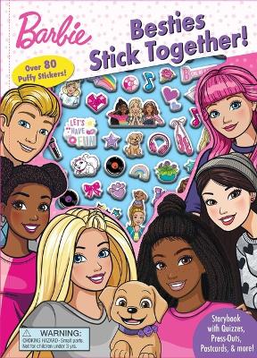 Book cover for Barbie: Besties Stick Together