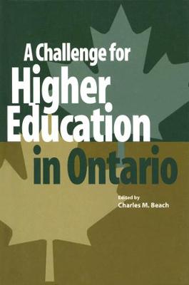 Cover of A Challenge for Higher Education in Ontario