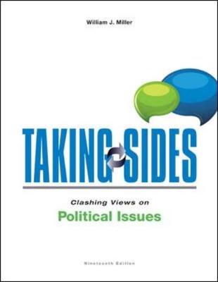 Book cover for Taking Sides: Clashing Views on Political Issues