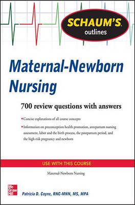 Book cover for Schaum's Outline of Maternal-Newborn Nursing