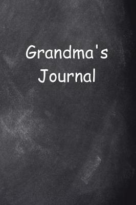 Cover of Grandma's Journal Chalkboard Design