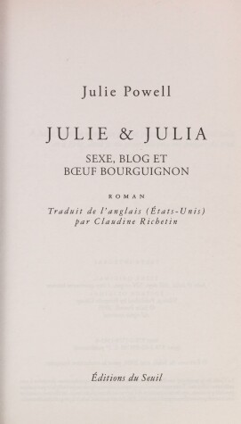 Book cover for Julie Et Julia