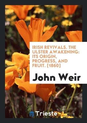Book cover for Irish Revivals. the Ulster Awakening