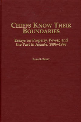 Book cover for Chiefs Know Their Boundaries