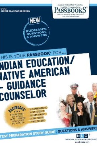 Cover of Indian Education -Guidance Counselor