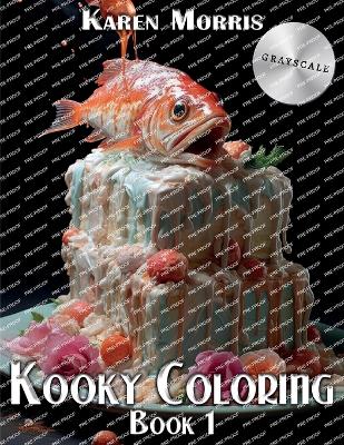Book cover for Kooky Coloring Book 1