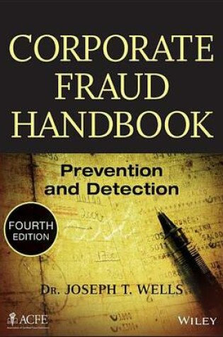 Cover of Corporate Fraud Handbook: Prevention and Detection