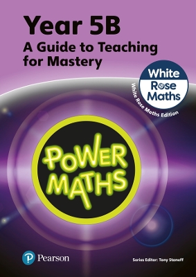 Book cover for Power Maths Teaching Guide 5B - White Rose Maths edition