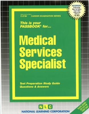 Book cover for Medical Services Specialist