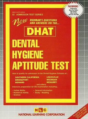 Book cover for Dental Hygiene Aptitude Test (DHAT)