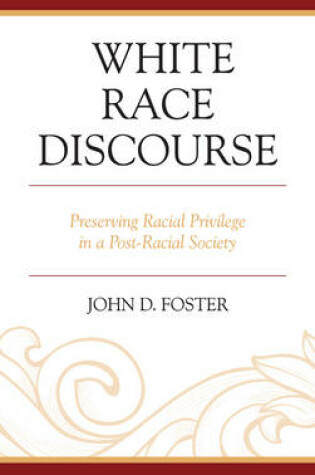 Cover of White Race Discourse