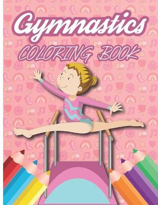 Book cover for Gymnastics Coloring Book