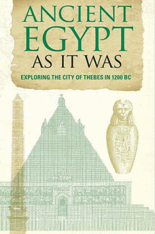 Cover of Ancient Egypt as It Was